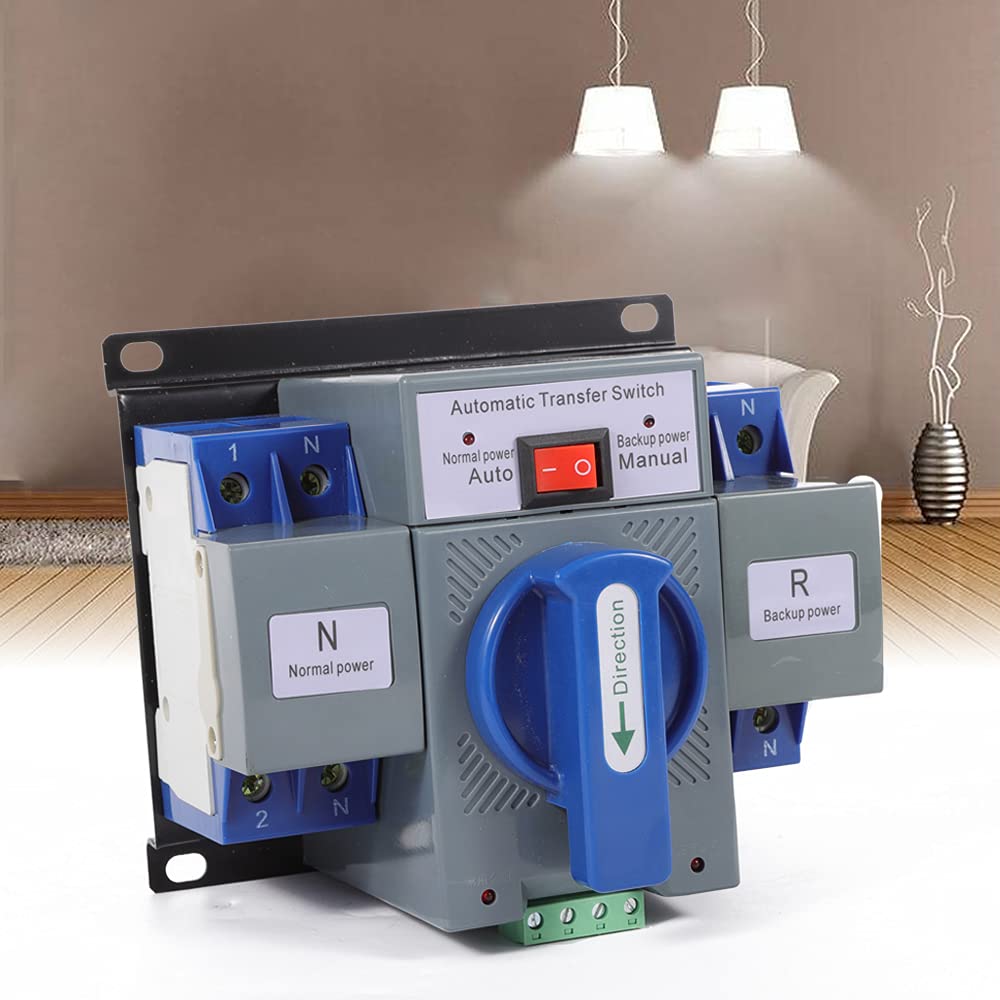 RV Transfer Switch for automatic generator power transfer, reliable 110V dual power protection.