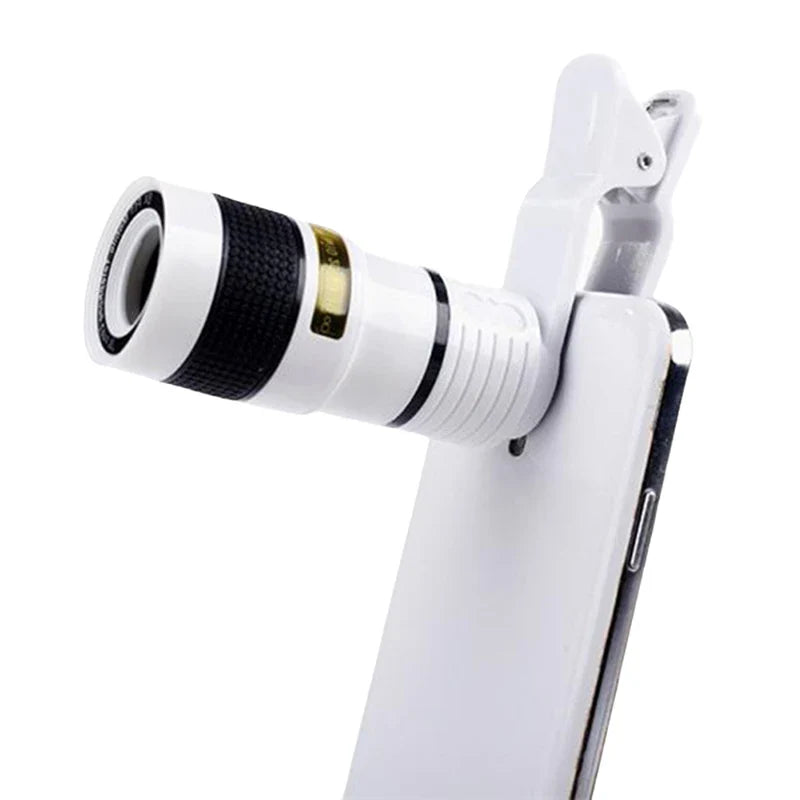 12X HD Fish Eye Lenses Phone Lens Kit Mobile Phone Camera Lens Wide Angle Telescope Optical Zoom Macro Lens for IOS Android