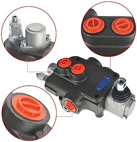 Hydraulic control valve for tractors