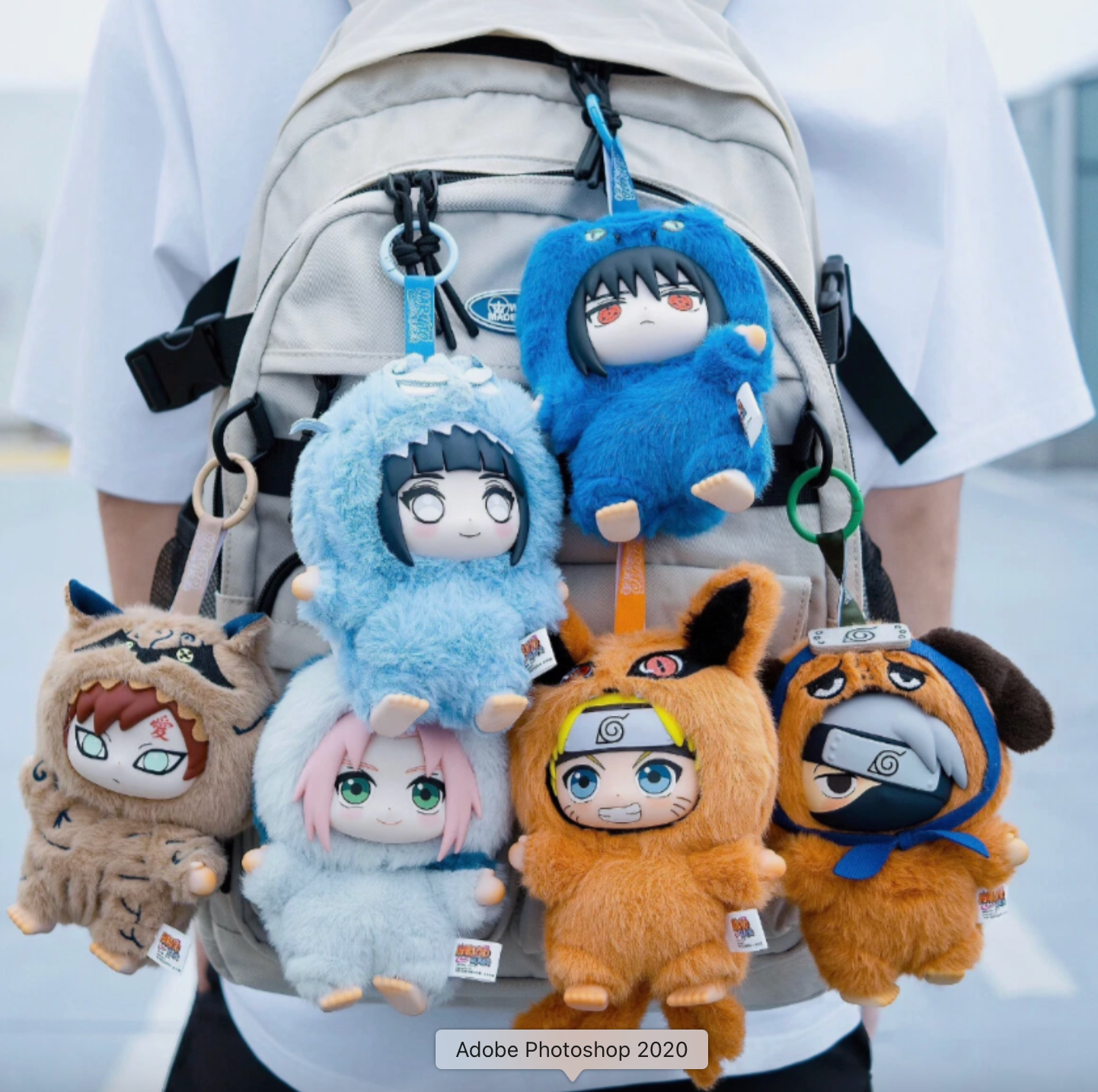 Naruto Beast Party Plush Keychain Surprise Blind Box