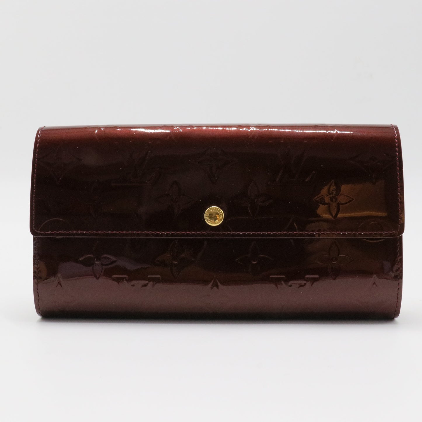 Sarah Wallet Monogram Vernis