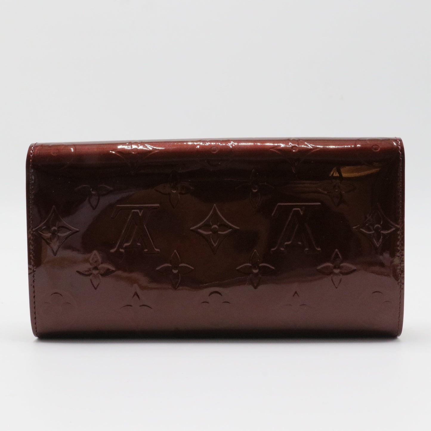 Sarah Wallet Monogram Vernis