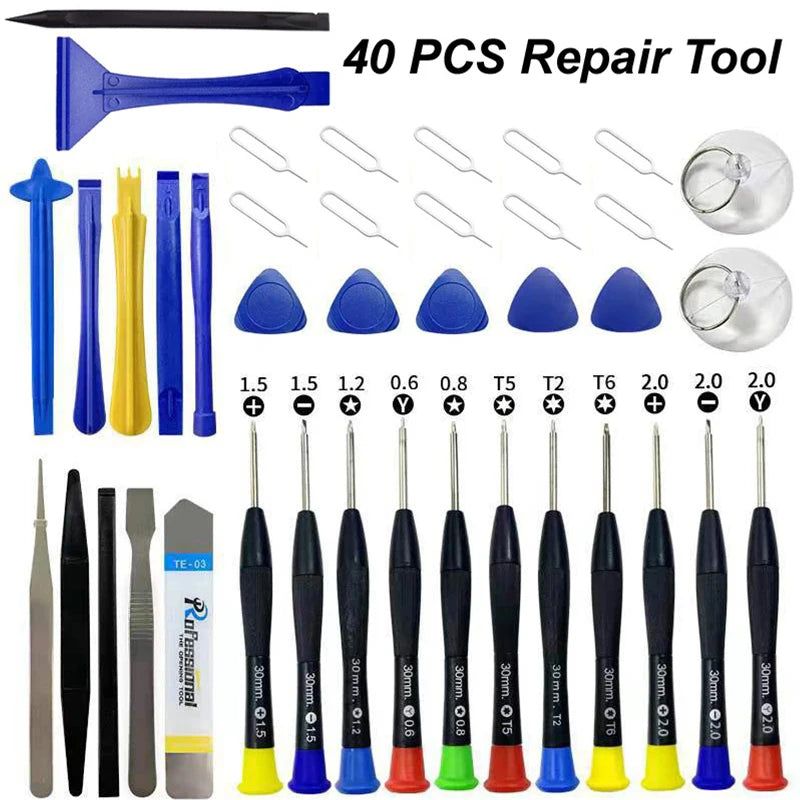 40-in-1 Phone Repair Kit,,