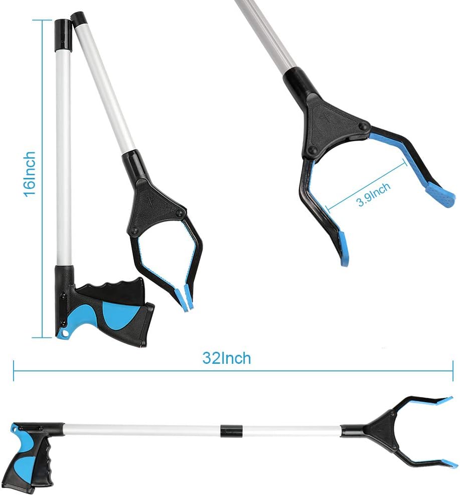 32" Foldable Grabber Tool