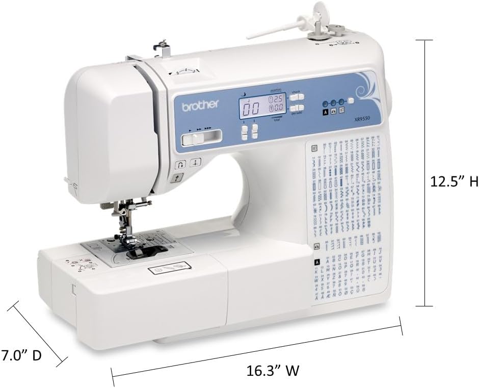 Brother Sewing Machine with 165 Stitches & LCD Display