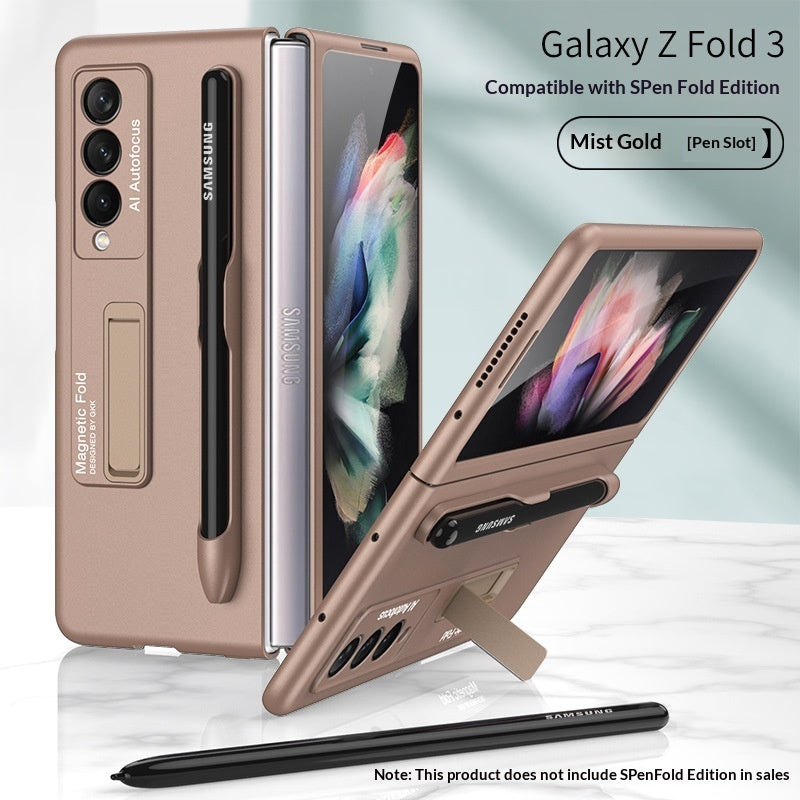 Personalized Matte Double-Flip Folding Screen Ultra-Thin Stand Phone Case