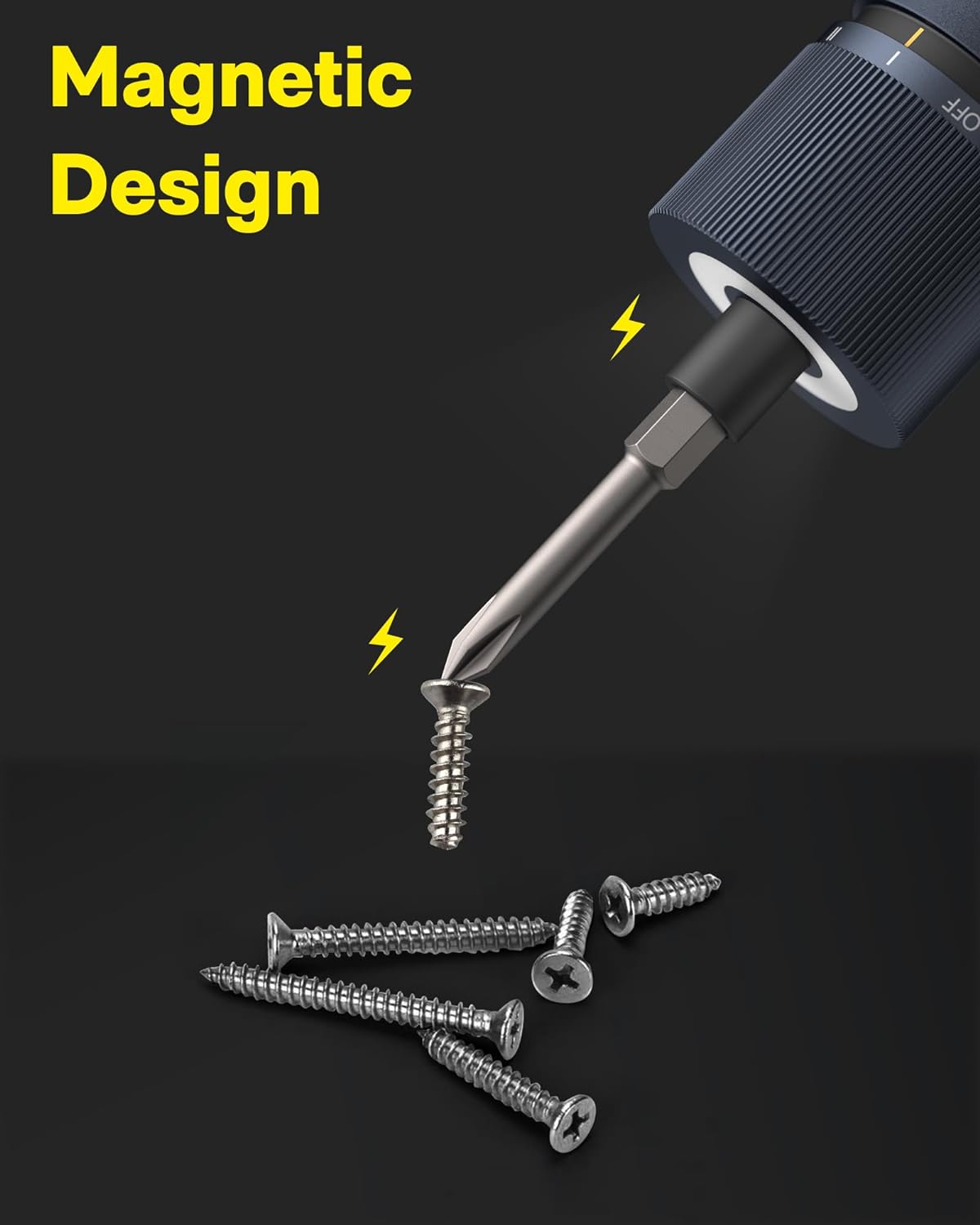 HOTO 3.6V Electric Screwdriver