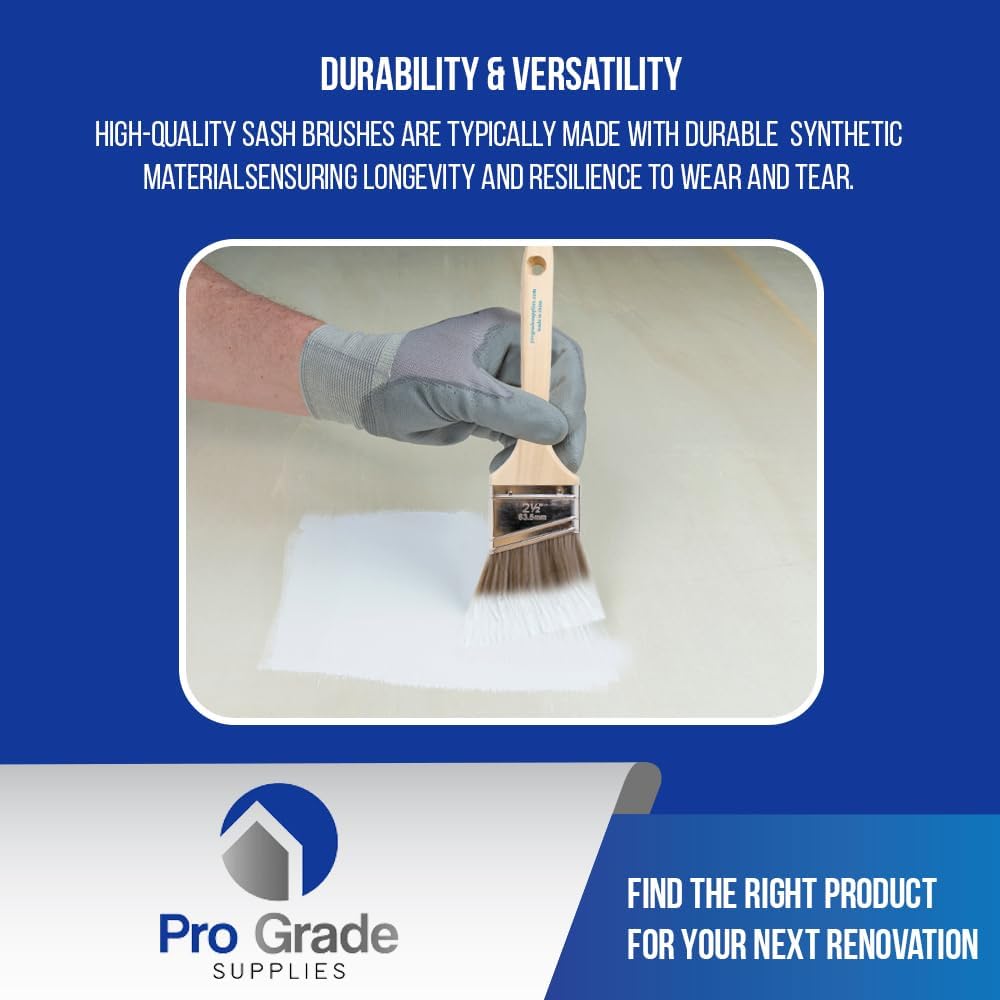 5-piece pro grade paint brushes