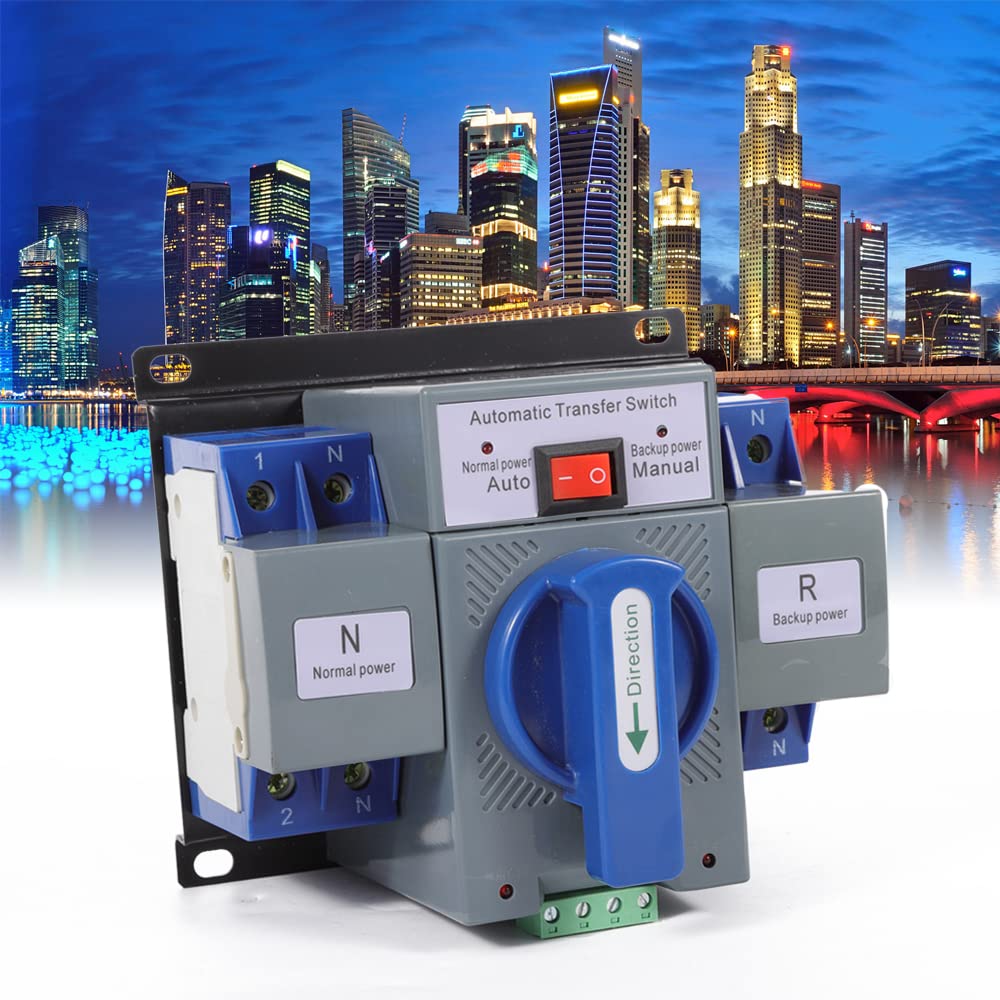 RV Transfer Switch – Automatic 110V Generator Power Switch with Dual Power Protection