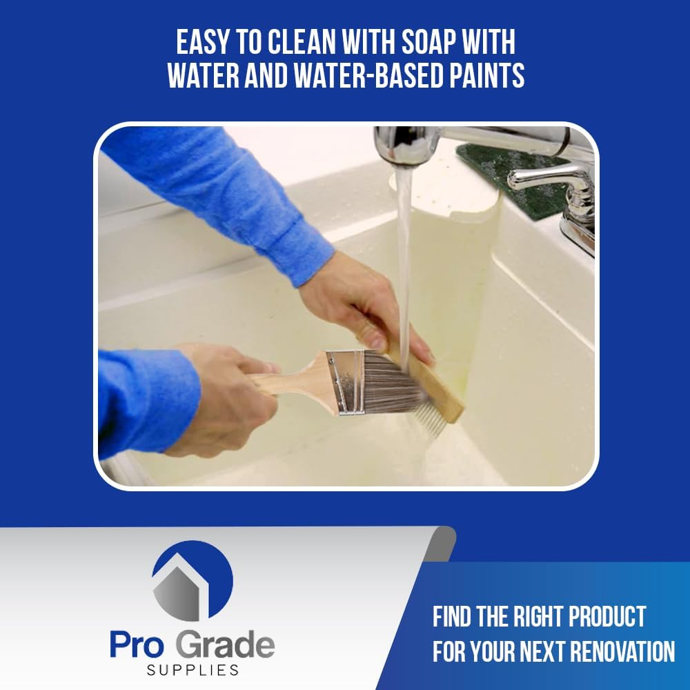 5-piece pro grade paint brushes