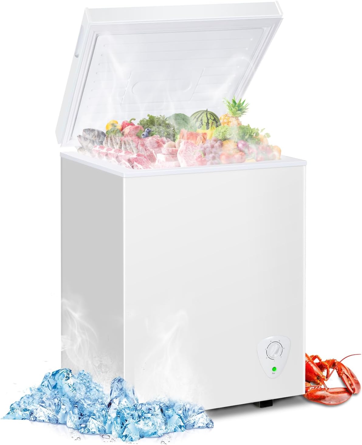 LifePlus 4.2 Cu Ft Chest Freezer