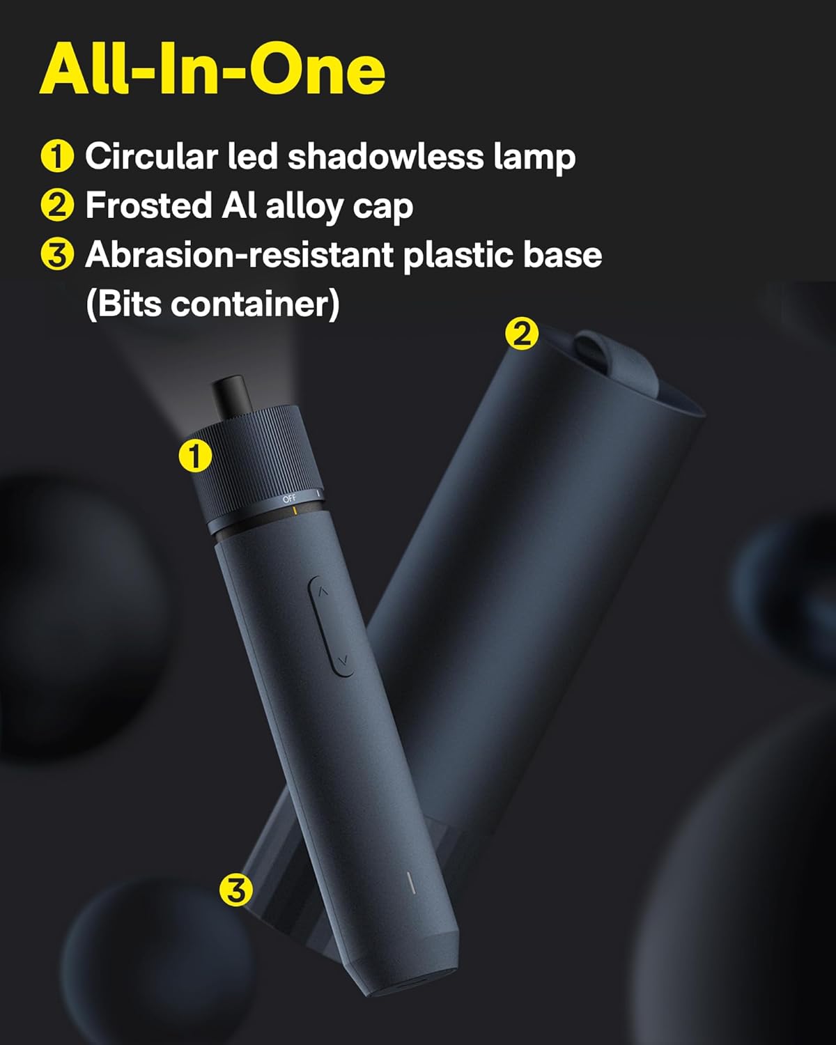 HOTO 3.6V Electric Screwdriver
