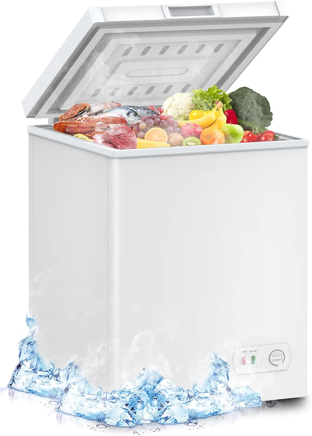 LifePlus 4.2 Cu Ft Chest Freezer