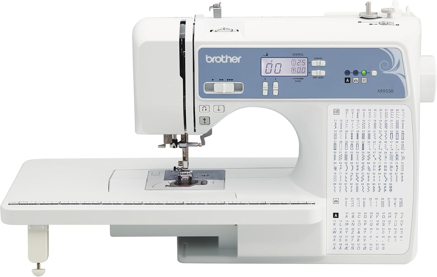 Brother Sewing Machine with 165 Stitches & LCD Display