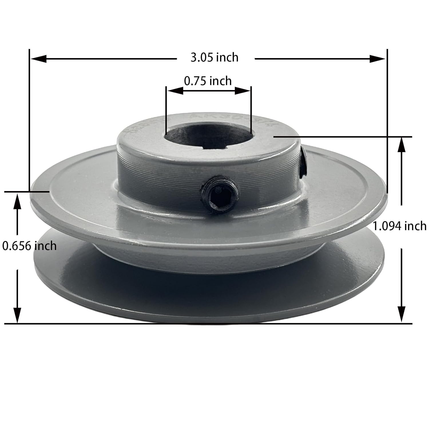 AK30-3/4 V-Belt Pulley