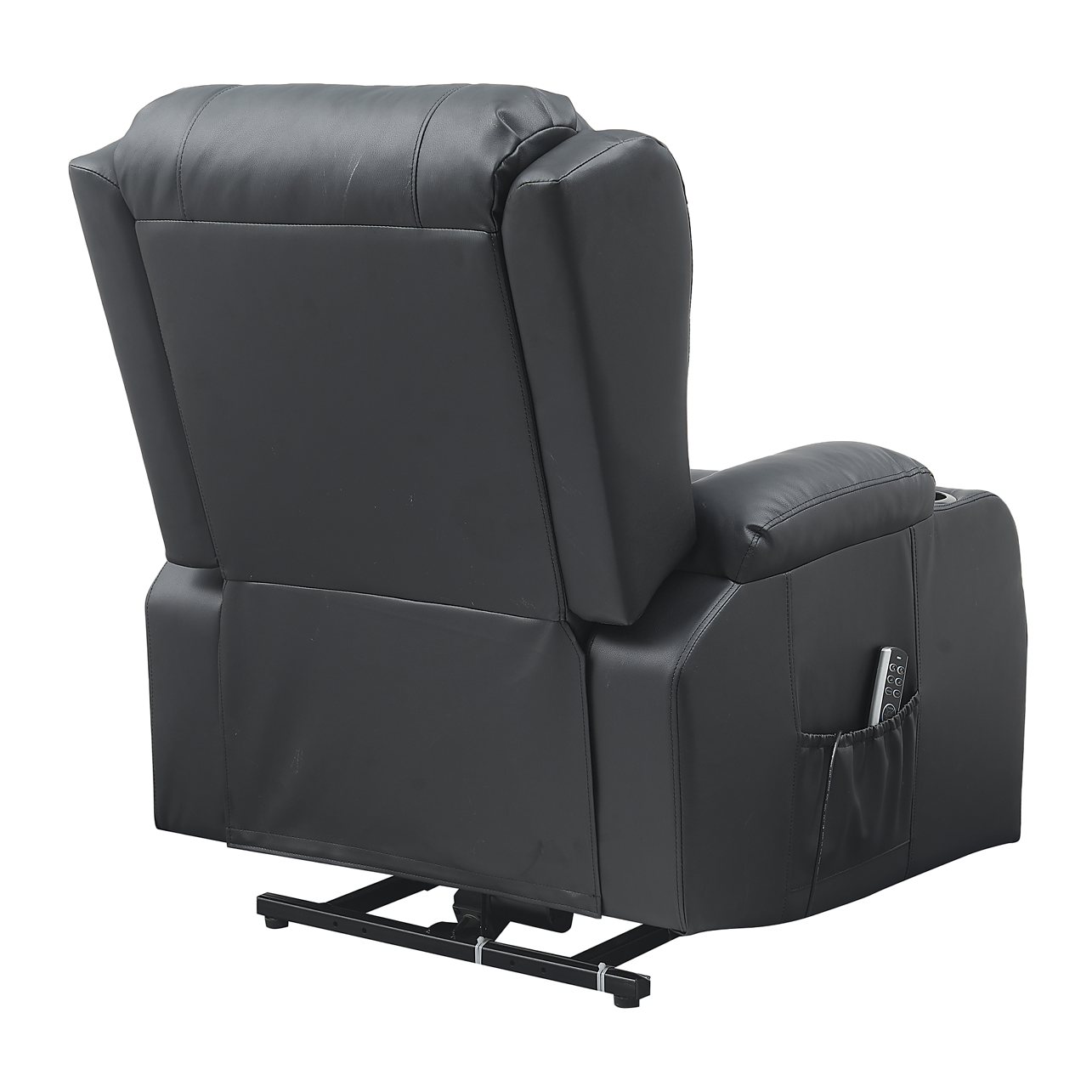 Lift Heated Leather Recliner Electric Massage Chair with USB port