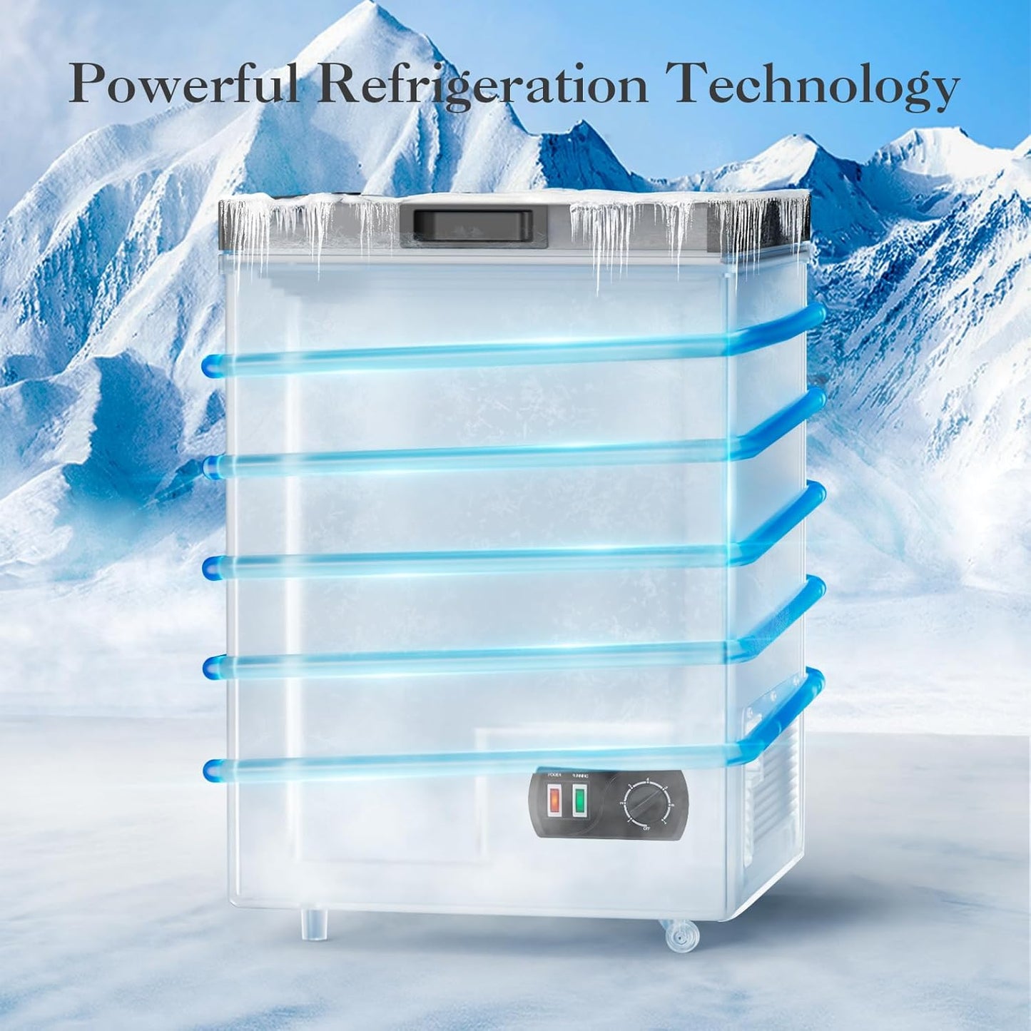 LifePlus 4.2 Cu Ft Chest Freezer