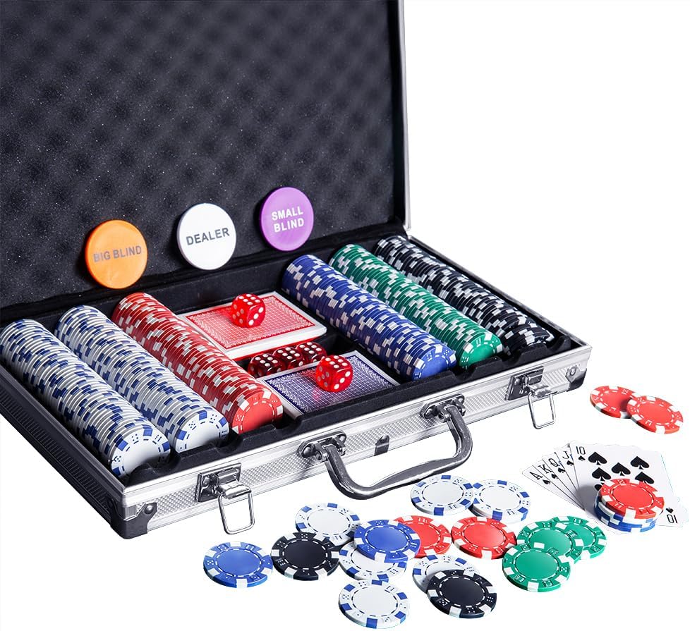 300PCS Poker Chip Set