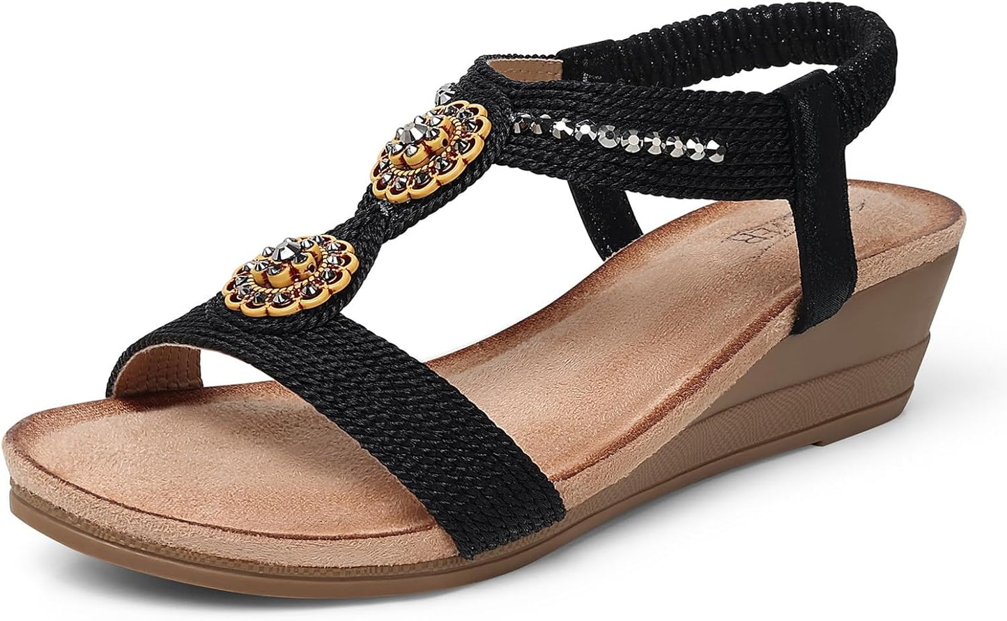 SHIBEVER Wedge Sandals