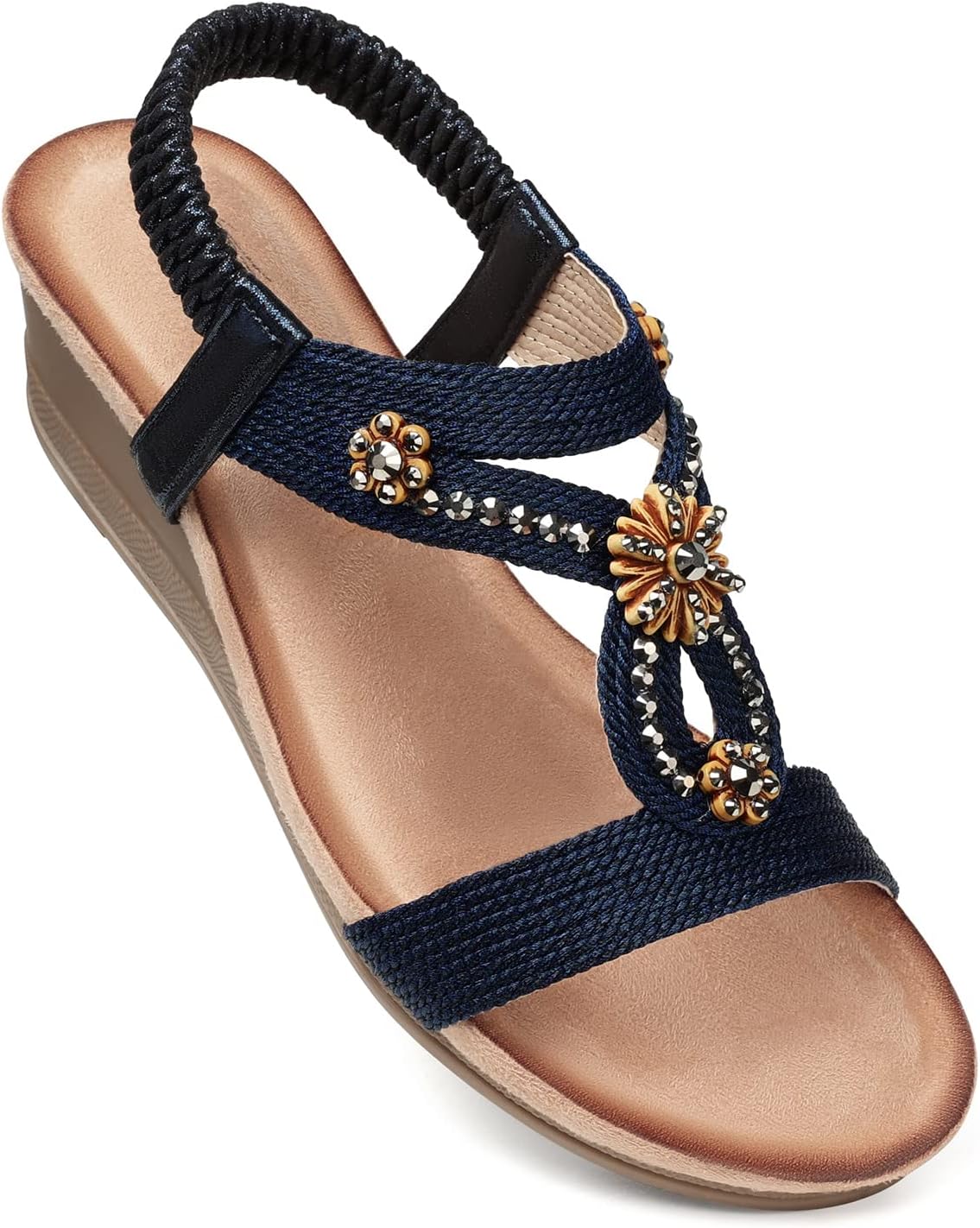 SHIBEVER Wedge Sandals