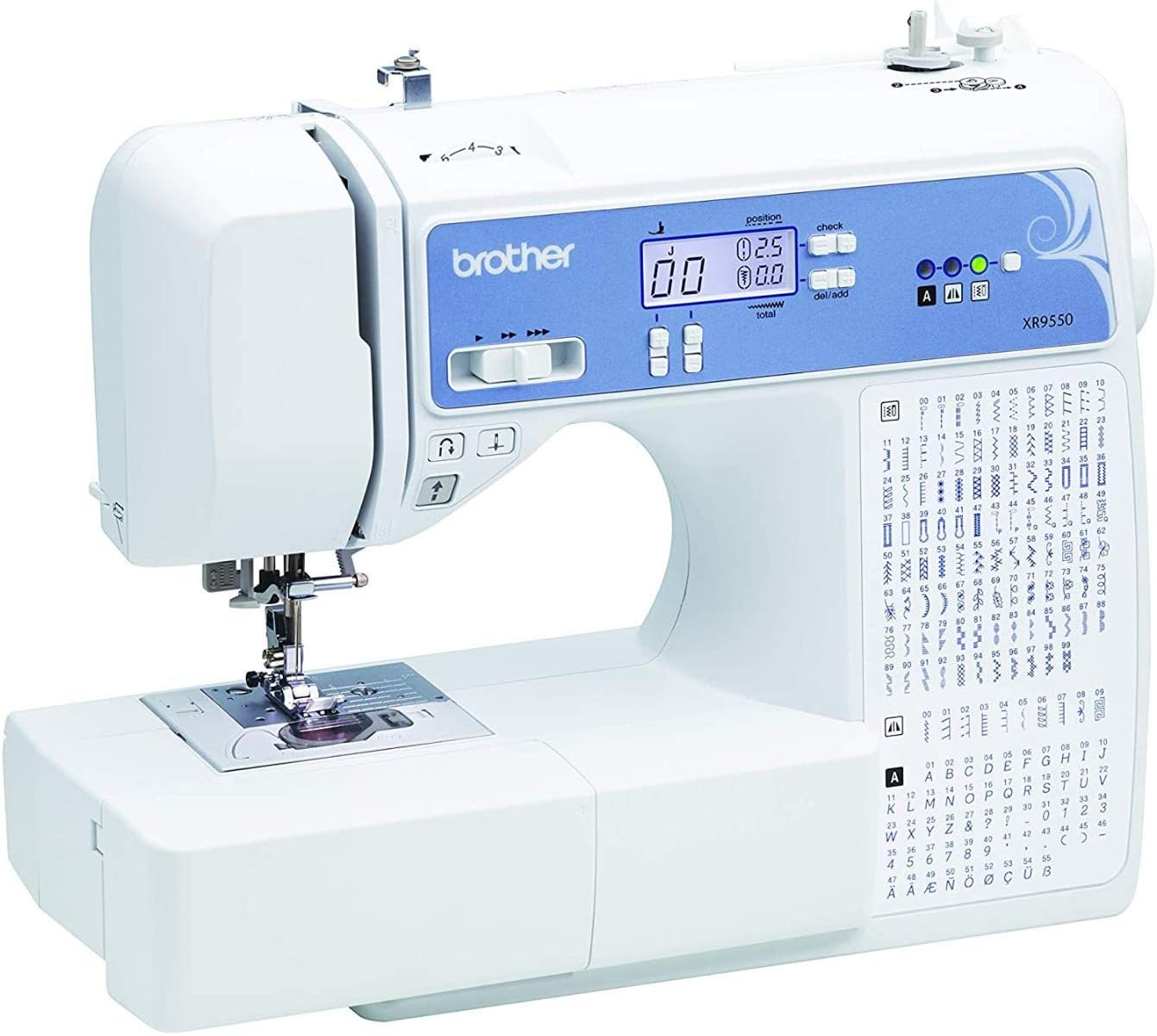 Brother Sewing Machine with 165 Stitches & LCD Display
