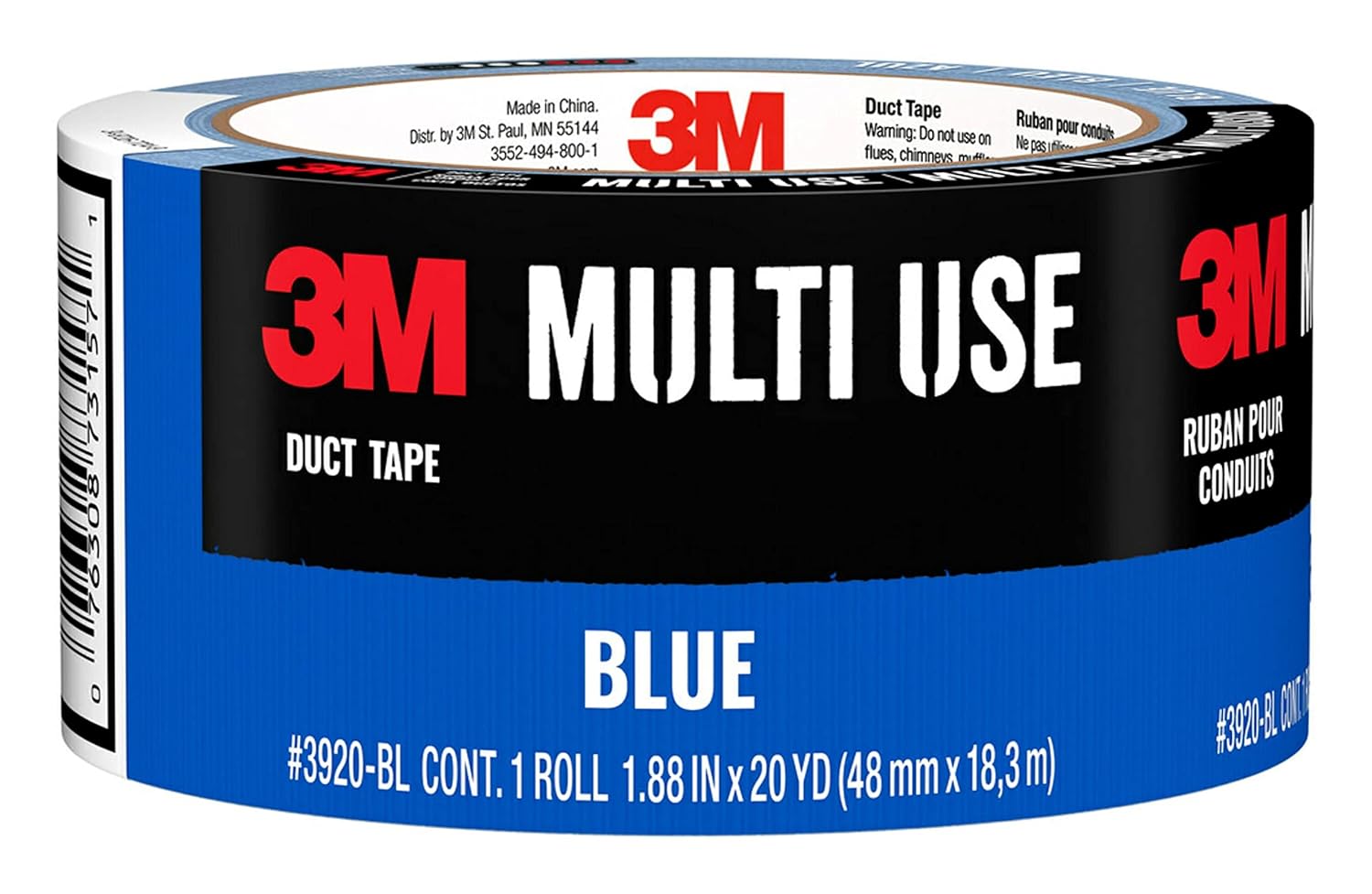 Black 3M multi-use duct tape