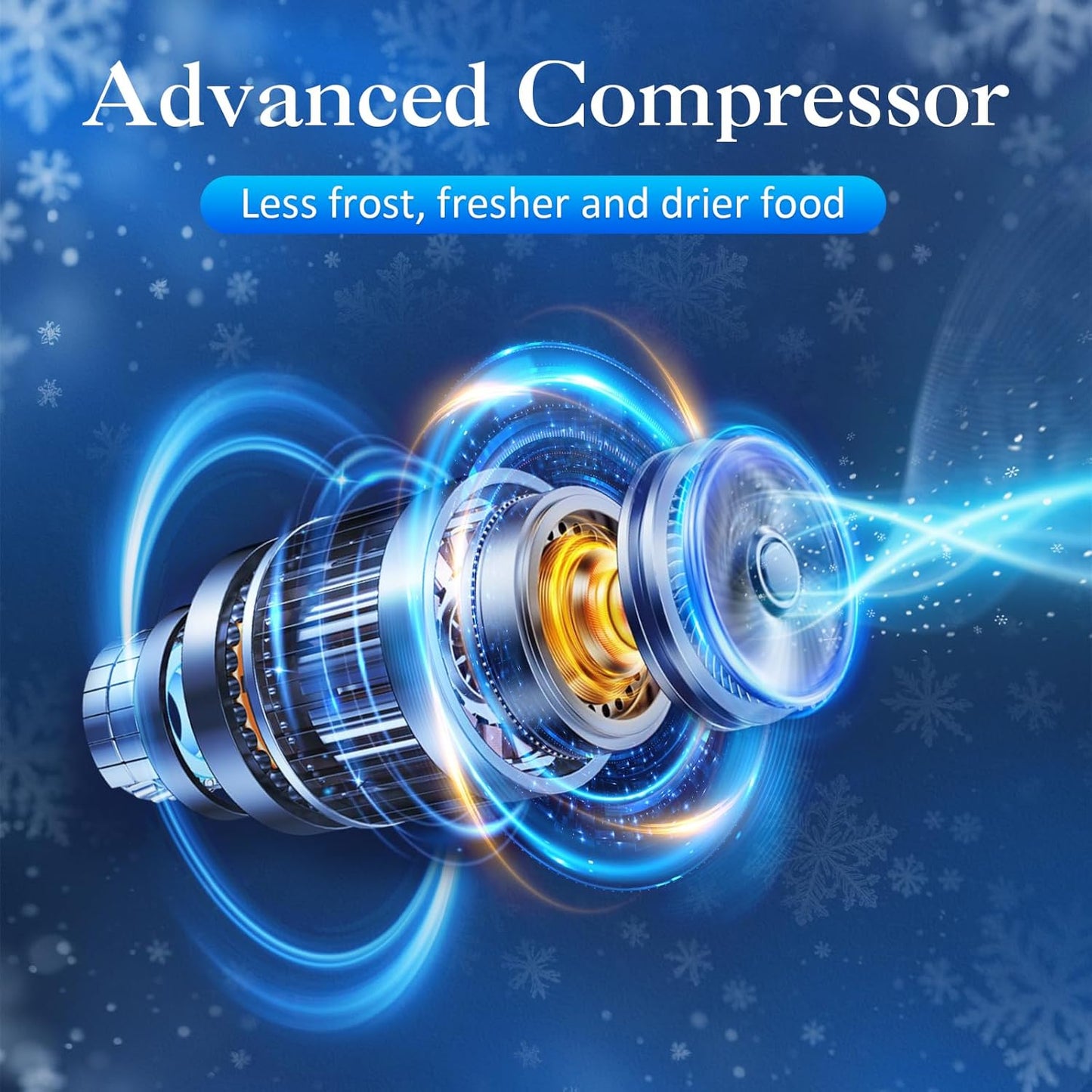 LifePlus 4.2 Cu Ft Chest Freezer