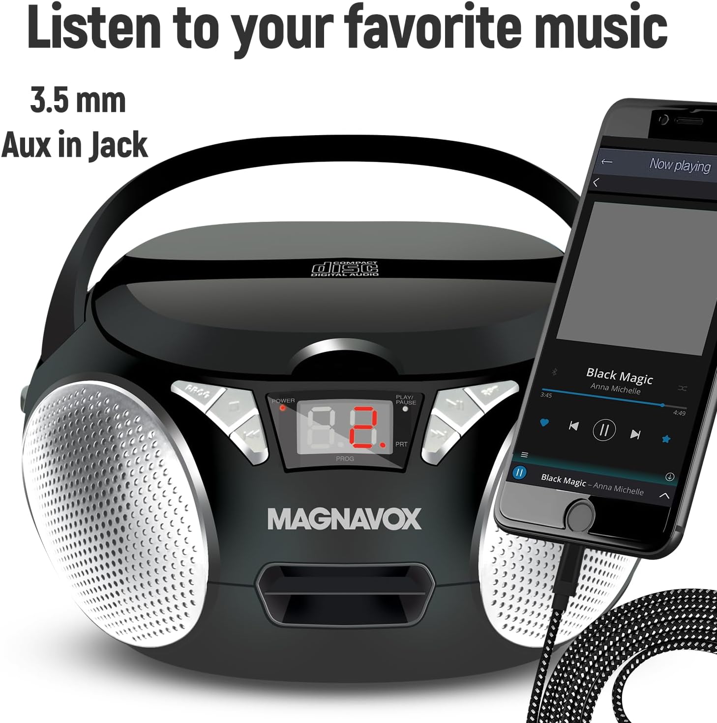 Magnavox MD6924 CD Boombox