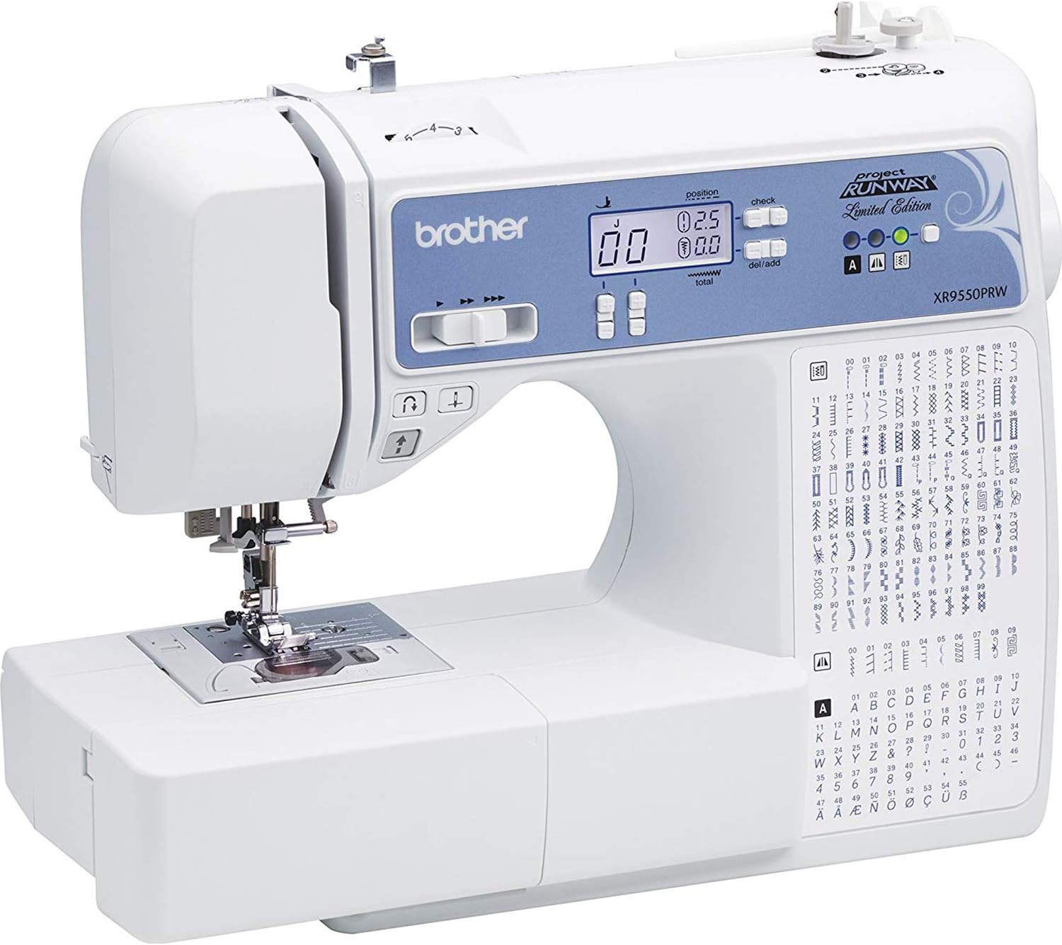 Brother Sewing Machine with 165 Stitches & LCD Display