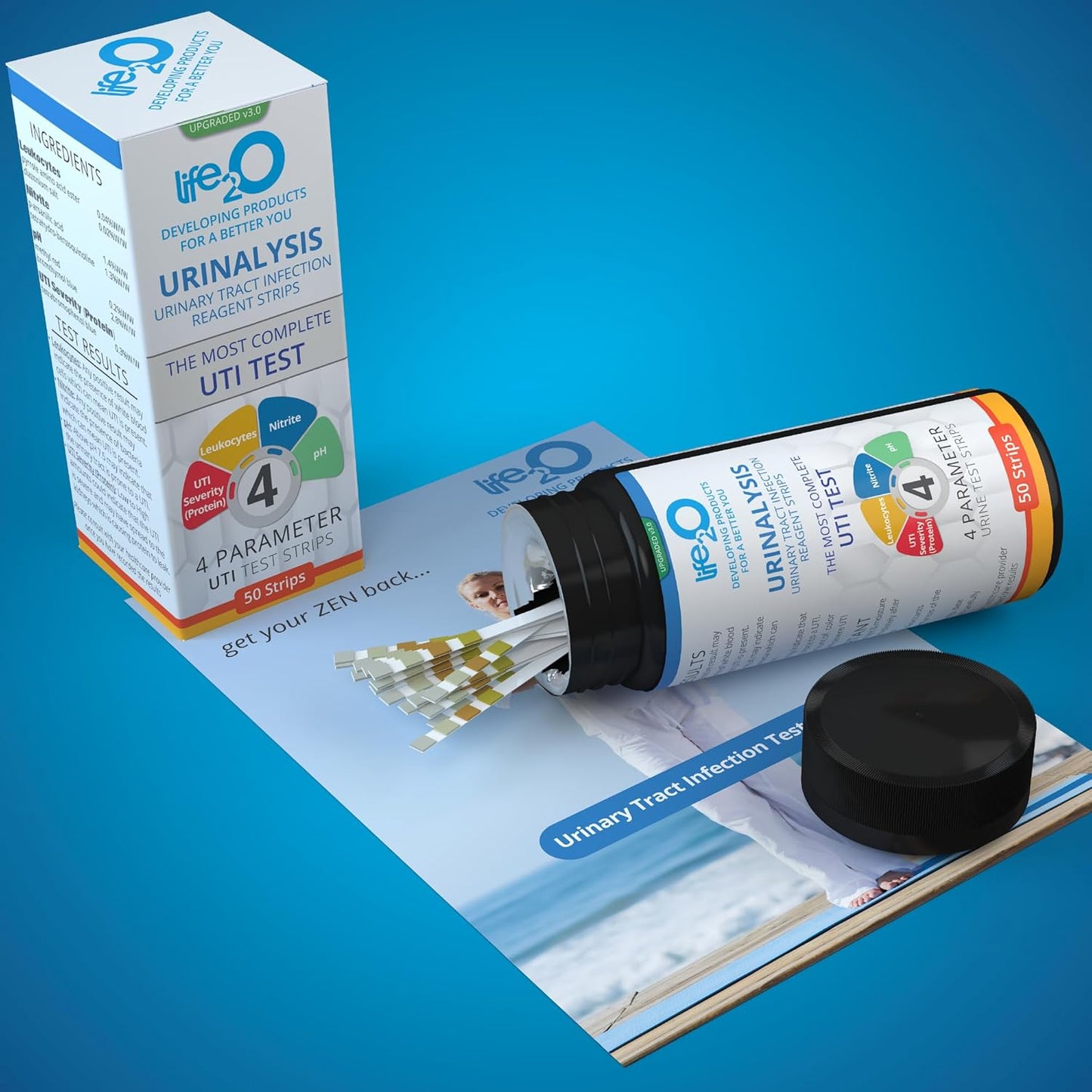 4-in-1 UTI Test Strips