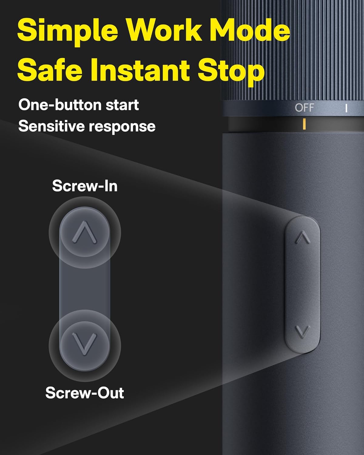 HOTO 3.6V Electric Screwdriver