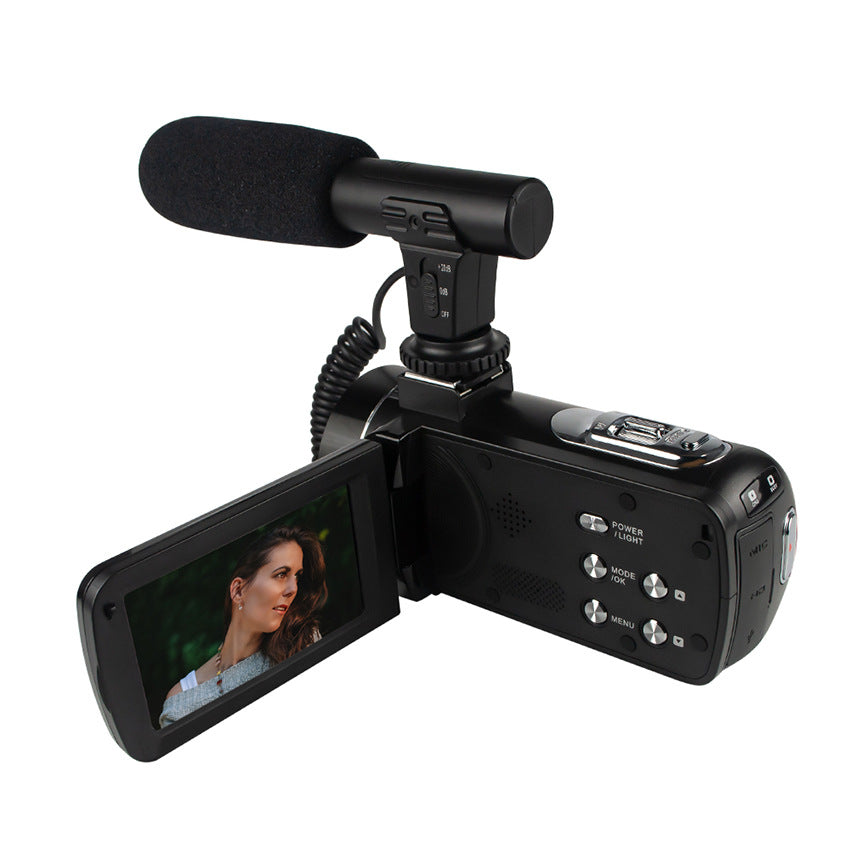 Beginner-friendly HD digital camera with built-in memory