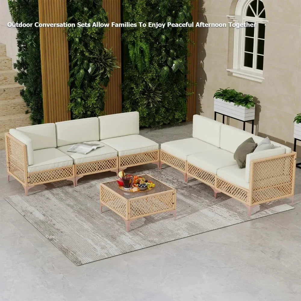 7‑Piece Outdoor Patio Set