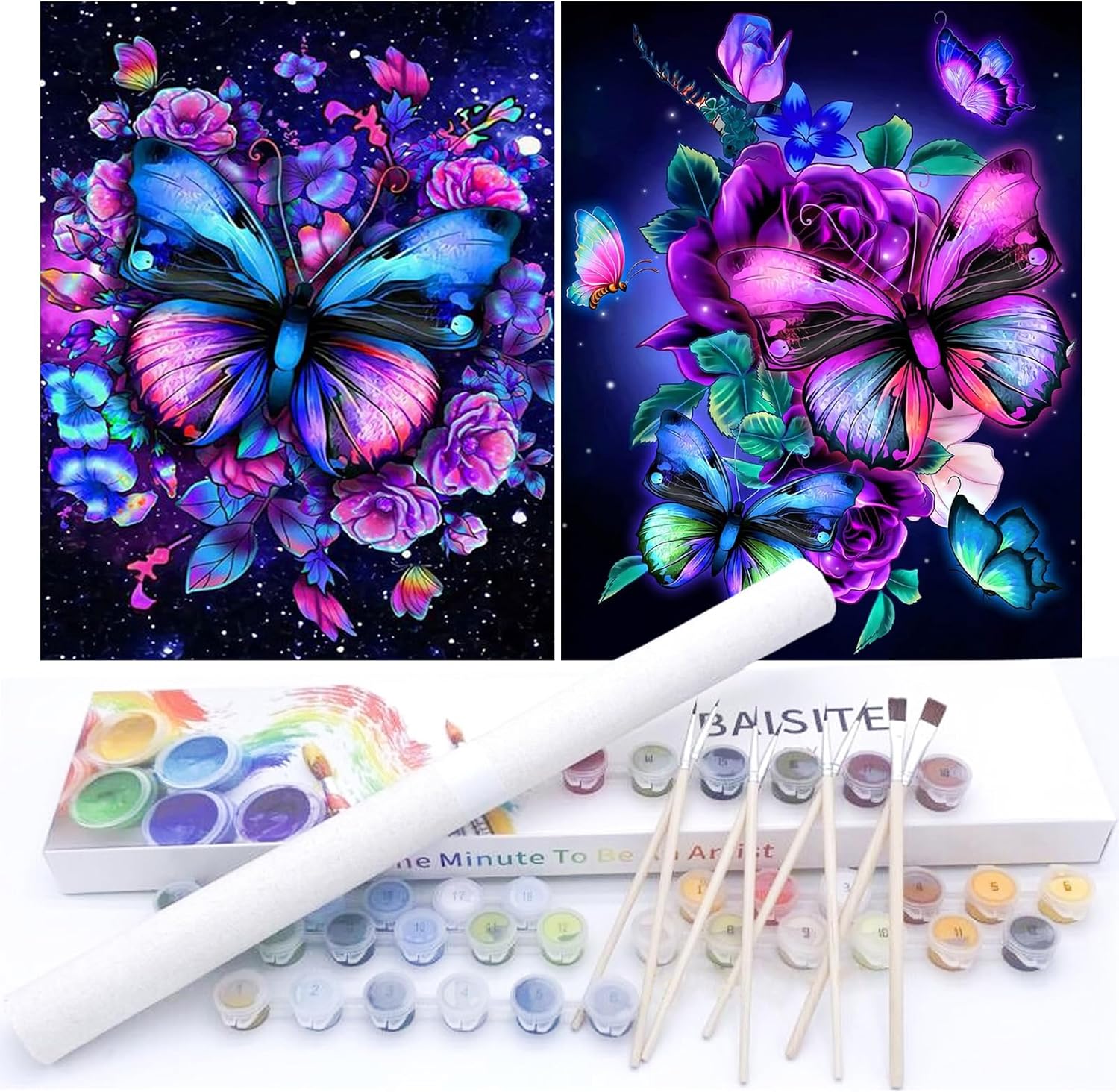 BAISITE Paint by Numbers Kit