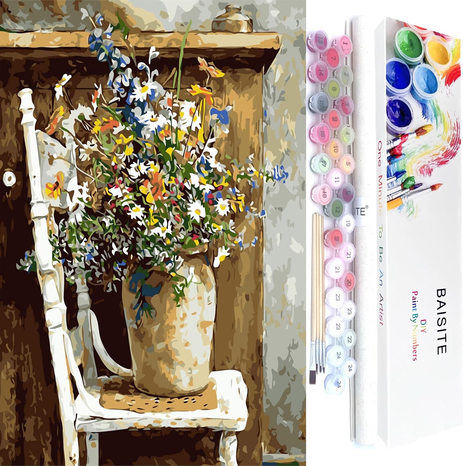 BAISITE Paint by Numbers Kit