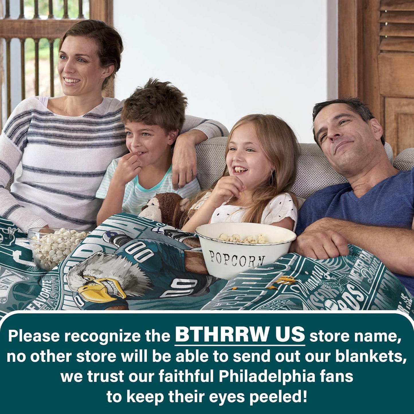 Football Throw Blanket