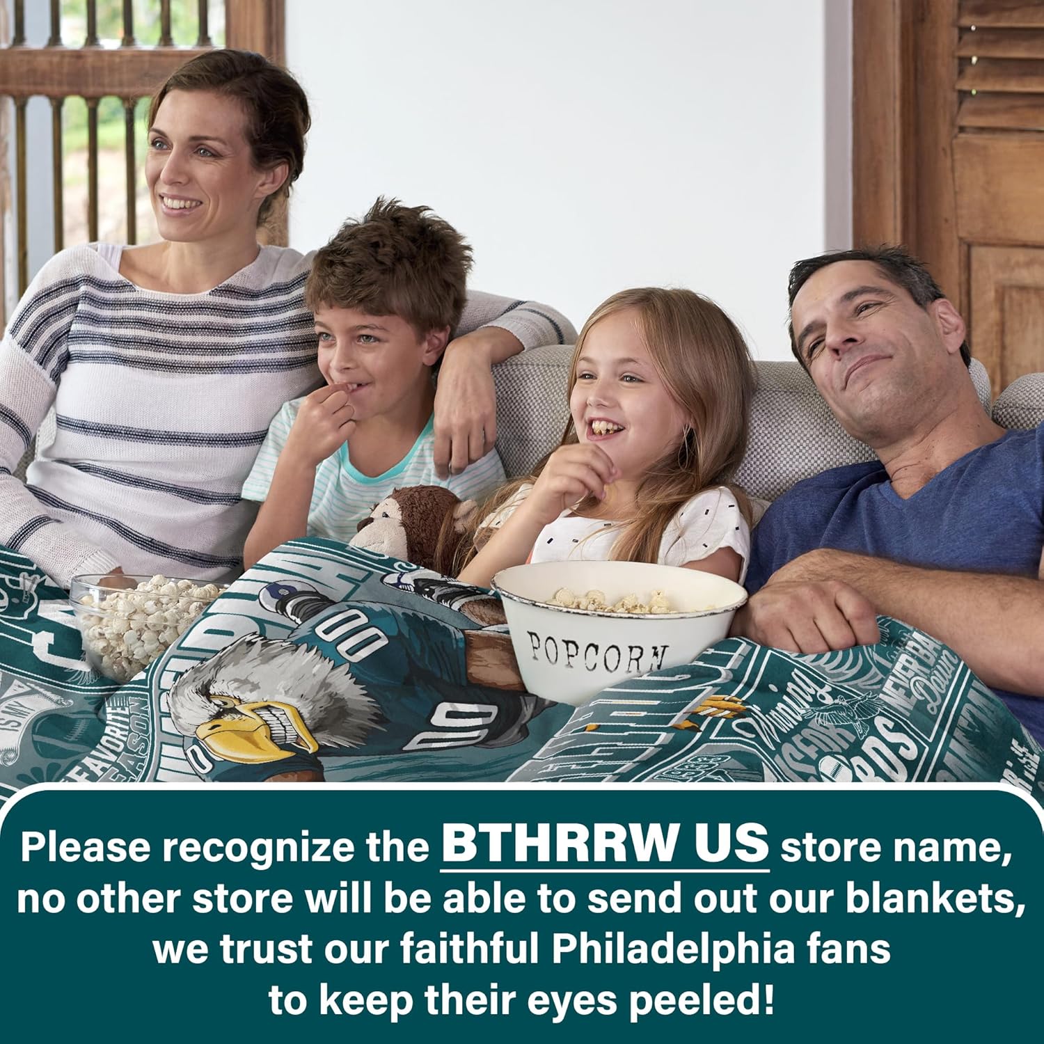 Football Throw Blanket