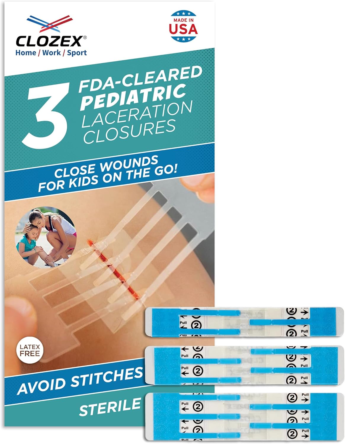 Clozex Wound Closure Strips Kit