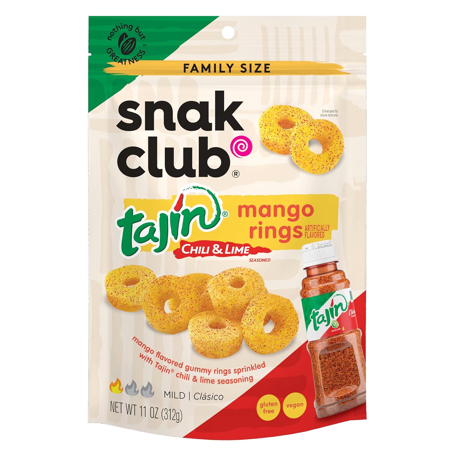 Snak Club Tajin Watermelon Rings