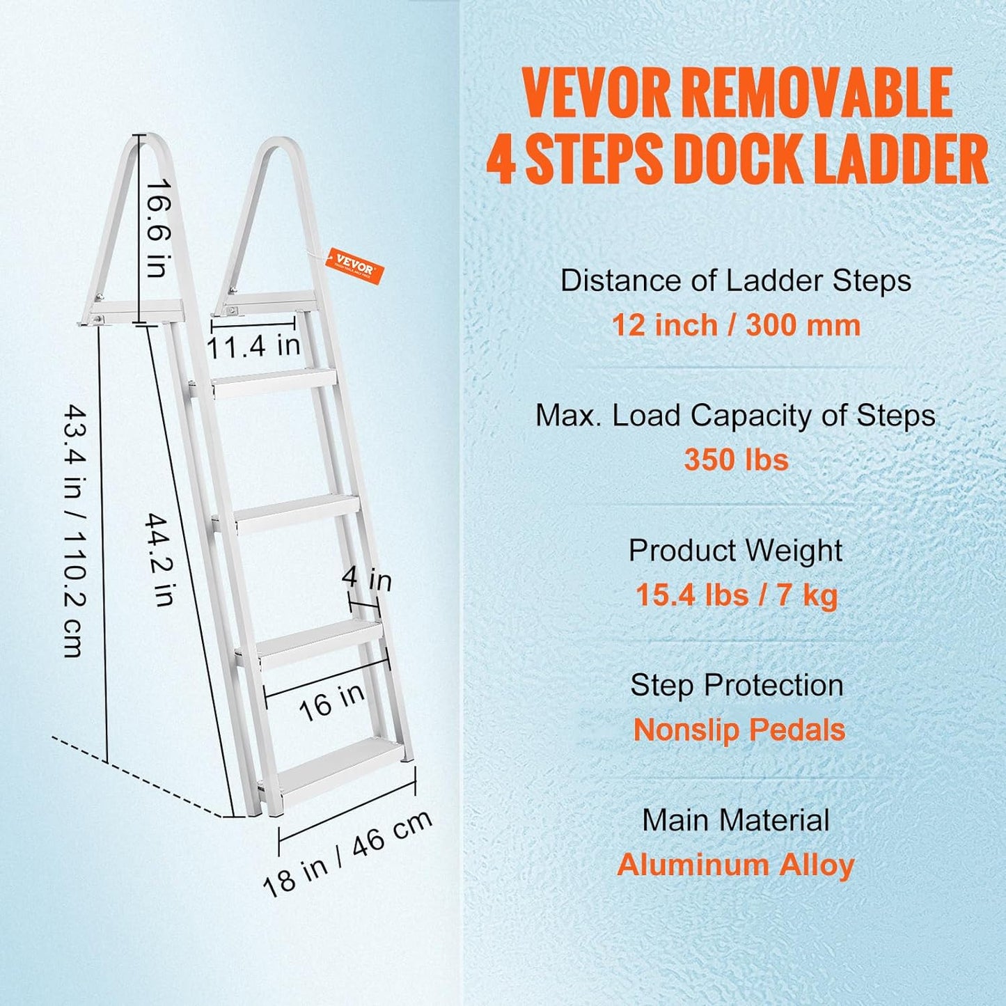 VEVOR Dock Ladder