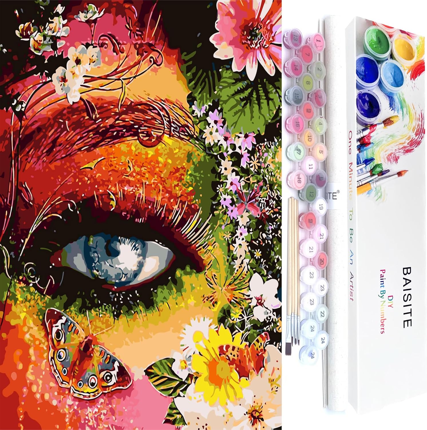 BAISITE Paint by Numbers Kit