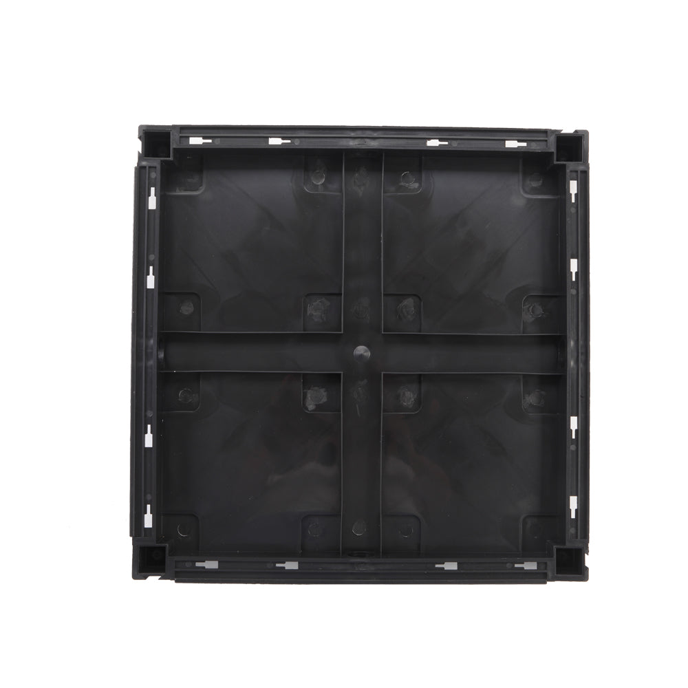 2PCS Brown Free Splicing Injection Molded Planter Box