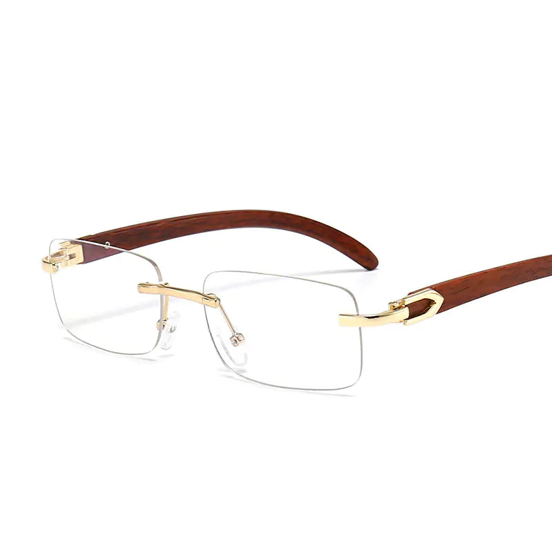 Rimless Steampunk Sunglasses
