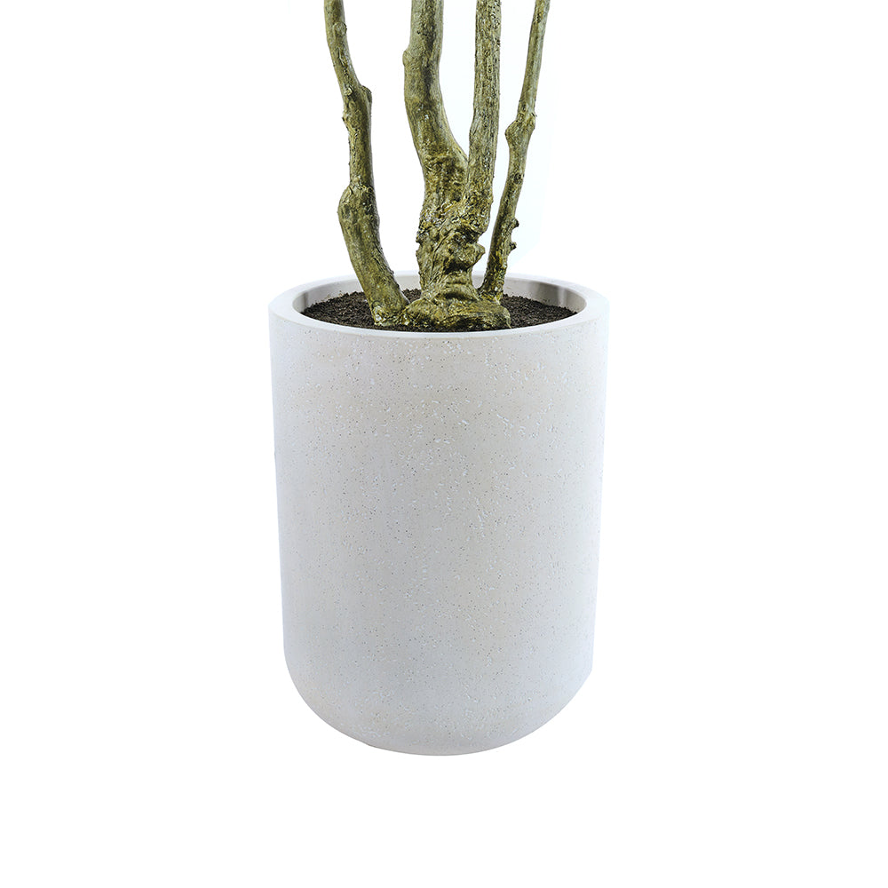 Artificial willow eucalyptus tree for realistic indoor greenery décor