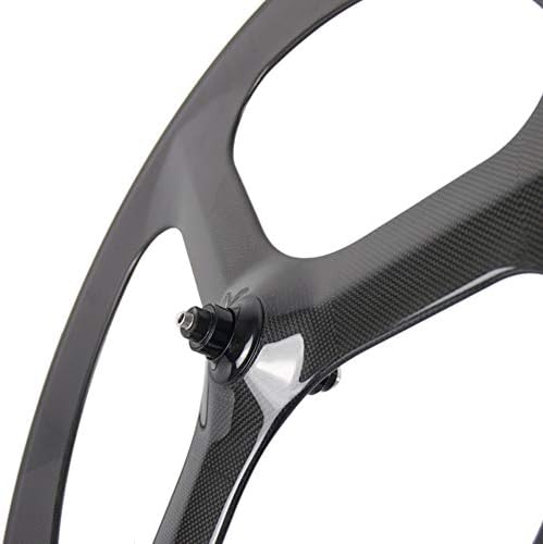 Lightweight & Aerodynamic 3 Spoke Wheelset for Road Bikes
