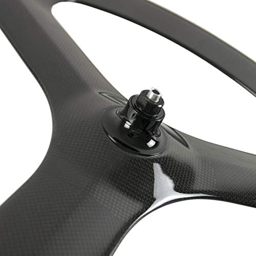 Lightweight & Aerodynamic 3 Spoke Wheelset for Road Bikes