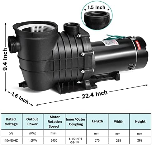 Seeutek Heat Pump Pool Heater – Energy Efficient & Quiet Heating