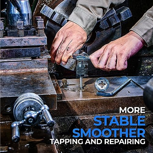 127-Piece Tap and Die Set | Metric & SAE Threading Tool Kit