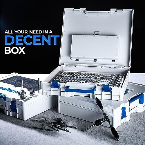 127-Piece Tap and Die Set | Metric & SAE Threading Tool Kit