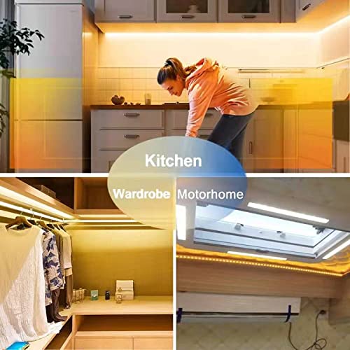 BT13 Battery Powered Strip Lights with PIR Motion Sensor 6.56ft